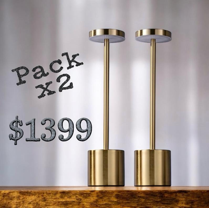 PACK X2 Lámparas LED táctil